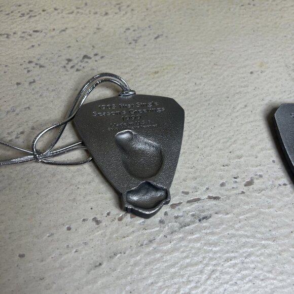 Vintage Harley Davidson Wrap-Up The Rumble Christmas Ornaments (1999) - Picture 6 of 9